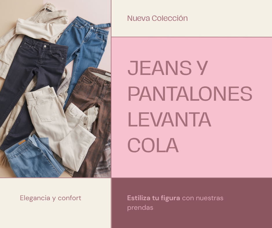 Jeans y Pantalones Levanta Cola - Lumé